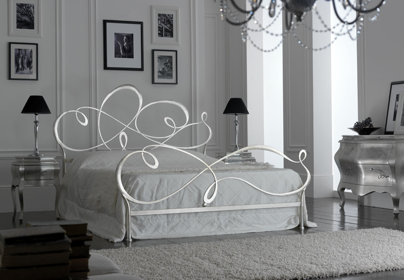 Camere da letto silvan arreda Camere da letto complete con letto in ferro battuto